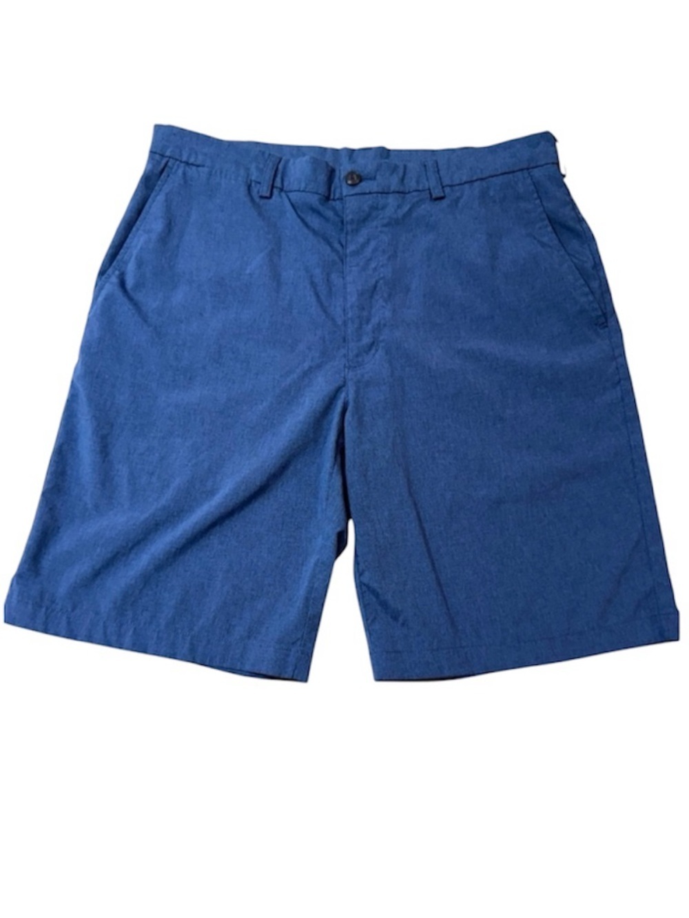PGA Tour Mens 34 Blue Golf Shorts Performance Stretch Flat Front Casual
